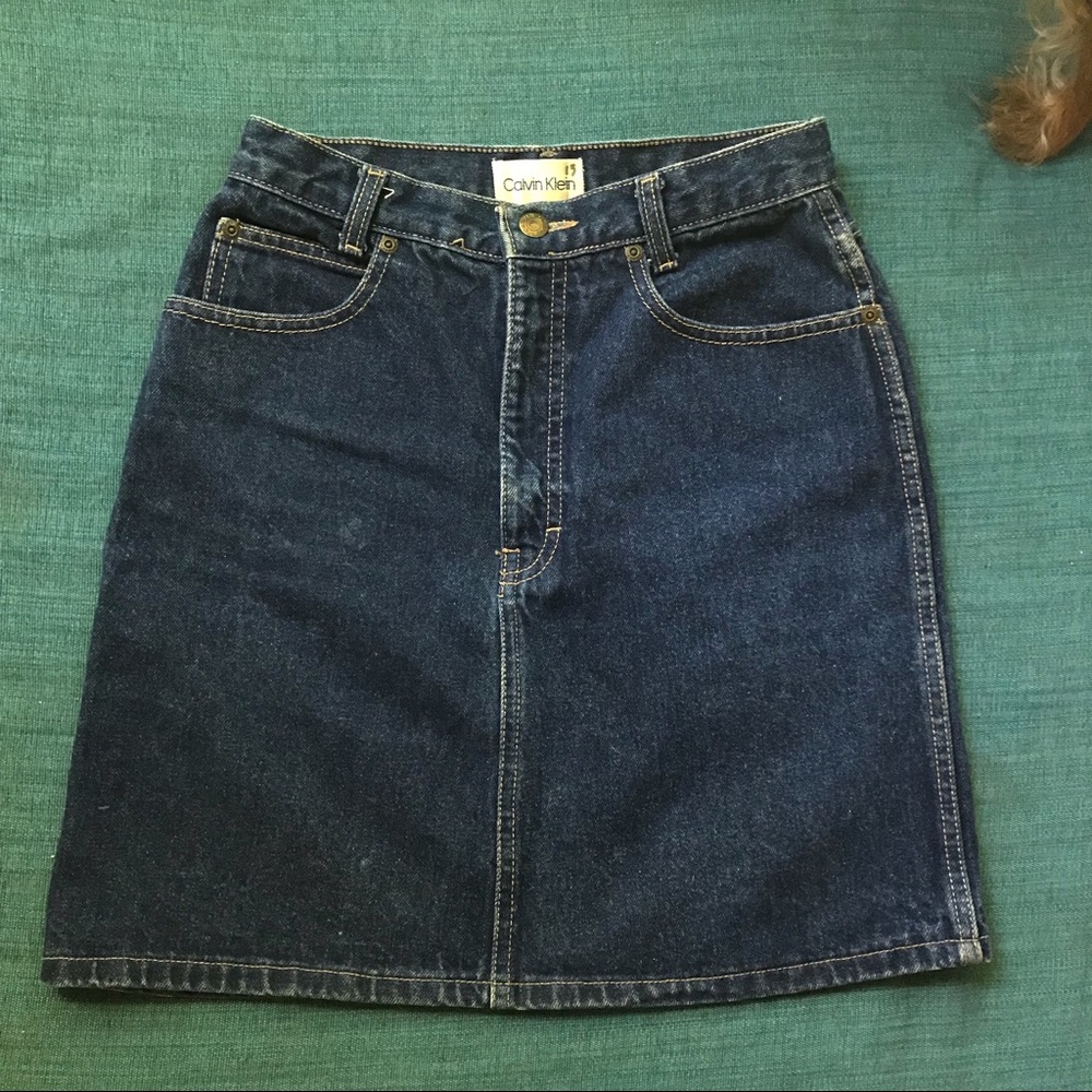 ✨SOLD✨ CK Denim Skirt